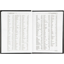 Ежедневник недатированный Attache Economy бумвинил А6 128 листов чёрный