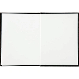 Ежедневник недатированный Attache Economy бумвинил А6 128 листов чёрный