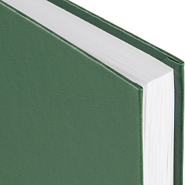 Ежедневник недатированный Attache Economy бумвинил А6 128 листов зелёный