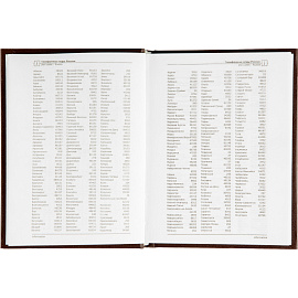 Ежедневник недатированный Attache Economy бумвинил А6 128 листов коричневый