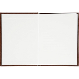 Ежедневник недатированный Attache Economy бумвинил А6 128 листов коричневый