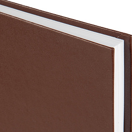 Ежедневник недатированный Attache Economy бумвинил А5 128 листов коричневый