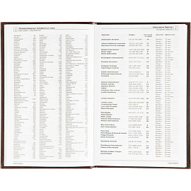 Ежедневник недатированный Attache Economy бумвинил А5 128 листов коричневый