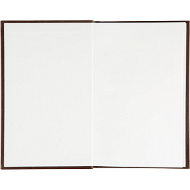 Ежедневник недатированный Attache Economy бумвинил А5 128 листов коричневый