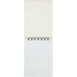 Блокнот Attache Градиент А7 40 листов бирюзовый в клетку гребень УФ-лак (102х74 мм)