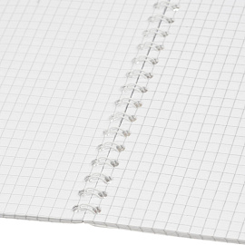 Блокнот Attache Текстуры природы Камешки А5 50 листов в клетку гребень ВД-лак (204х146 мм)