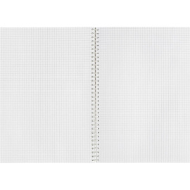 Бизнес-тетрадь Attache А4 96 листов в клетку на спирали (обложка синяя, тиснение фольгой)