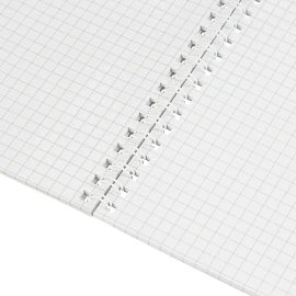 Блокнот Attache Metallic А5 60 листов фиолетовый в клетку гребень (146x204 мм)