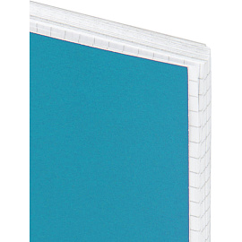 Бизнес-тетрадь Attache Metallic А5 96 листов синяя в клетку гребень фольга (204х146 мм)