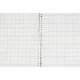 Бизнес-тетрадь Attache Metallic А5 96 листов синяя в клетку гребень фольга (204х146 мм)