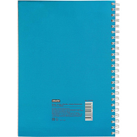 Бизнес-тетрадь Attache Metallic А5 96 листов синяя в клетку гребень фольга (204х146 мм)