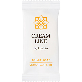 Мыло туалетное Luscan Cream Line 13 г флоу-пак (500 штук в упаковке)
