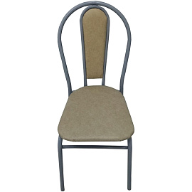 Стул обеденный 4353 бежевый (искусственная кожа, металл)