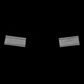 Рюкзак ортопедический Комус Класс Стикеры черный с двумя отделениями