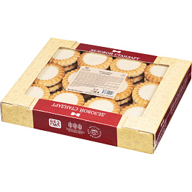 Печенье сдобное Деловой Стандарт с кремом 470 г