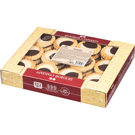 Печенье сдобное Деловой Стандарт Неробьянко с шоколадно-ореховой начинкой 470 г