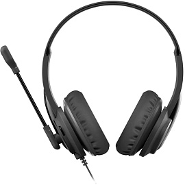 Гарнитура проводная A4tech HU-10 (HU-10/USB/BLACK)