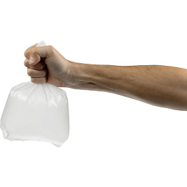 Пакет фасовочный Комус 14х32 см ПНД 12 мкм прозрачный (1000 штук в пласте)