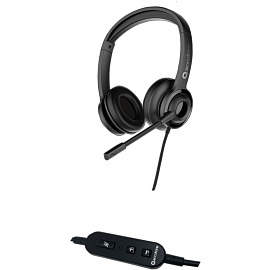 Гарнитура проводная Accutone UB210 USB (ZE-UB210-RU)