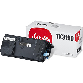 Картридж лазерный Sakura TK-3190 для Kyocera черный совместимый