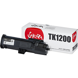 Картридж лазерный Sakura TK1200 для Kyocera черный совместимый