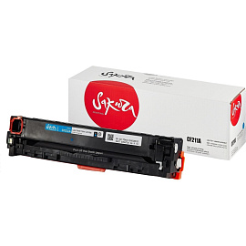 Картридж лазерный Sakura CF211A для HP голубой совместимый