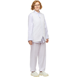 Жилет для пищевого производства у17-ЖЛ ХАССП внутренний белый тиси утеплённый (размер 48-50, рост 170-176)