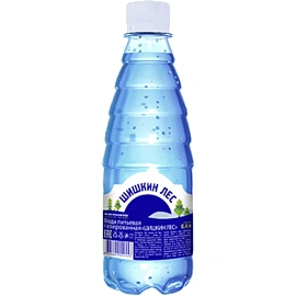 Вода питьевая Шишкин Лес газированная 0.4 л фото Вода питьевая Шишкин Лес газированная 0.4 л