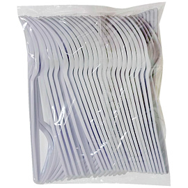 Вилка одноразовая Green Mystery белая 162 мм (50 штук в упаковке)