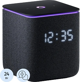 Умная колонка Яндекс Станция Миди чёрная (YNDX-00054BLK)