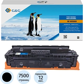 Тонер-картридж G&G 415X GG-W2030X/W2030X для HP чёрный совместимый повышенной ёмкости