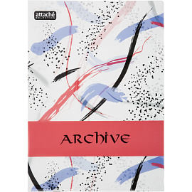 Папка-уголок Attache Archive А4+ пластиковая 180 мкм (3 штуки в упаковке)