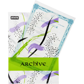 Папка-уголок Attache Archive А4+ пластиковая 180 мкм (3 штуки в упаковке)