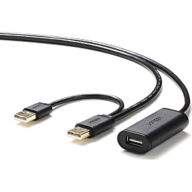 Удлинитель Ugreen US137 USB A - USB A 5 метров (20213)