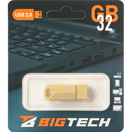 Флешка USB 2.0 32 ГБ BigTech (UFD003)
