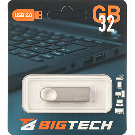 Флешка USB 2.0 32 ГБ BigTech (UFD007)