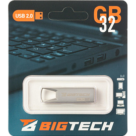 Флешка USB 2.0 32 ГБ BigTech (UFD015)