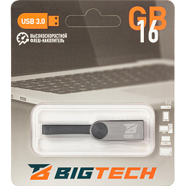 Флешка USB 3.0 16 ГБ BigTech (UFD017)