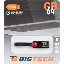 Флешка USB 3.0 64 ГБ BigTech (UFD019)
