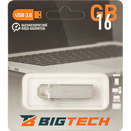 Флешка USB 3.0 16 ГБ BigTech (UFD021)