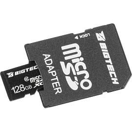 Карта памяти 128 ГБ micro SD BigTech UMSDC-003 UHS-I U3 V30