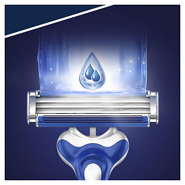 Бритва одноразовая Gillette Blue 3 Comfort (3 штуки в упаковке)