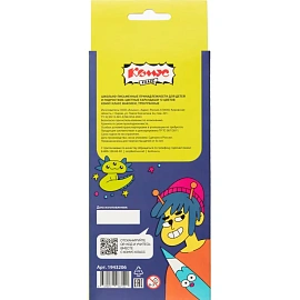 Карандаши цветные Комус Класс Максики 12 карандашей 12 цветов трёхгранные