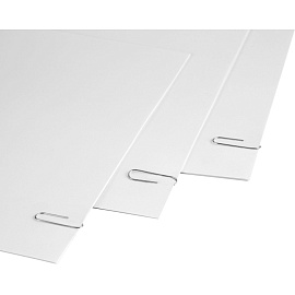 Скрепки канцелярские 28 мм Attache металлические оцинкованные (100 штук в упаковке)