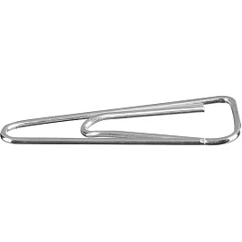 Скрепки канцелярские 25 мм Attache металлические оцинкованные (100 штук в упаковке) фото Скрепки канцелярские 25 мм Attache металлические оцинкованные (100 штук в упаковке)