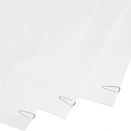 Скрепки канцелярские 25 мм Attache металлические оцинкованные (100 штук в упаковке)