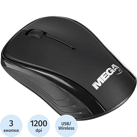 Мышь беспроводная ProMega jet WM007 чёрная