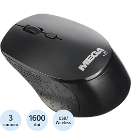 Мышь беспроводная ProMega jet WM010 чёрная
