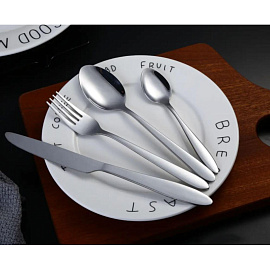 Ложка чайная Samum 15 см нержавеющая сталь (12 штук в упаковке)