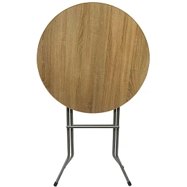 Стол коктейльный С9.8-110 (дуб сонома, 800х800х1100 мм)